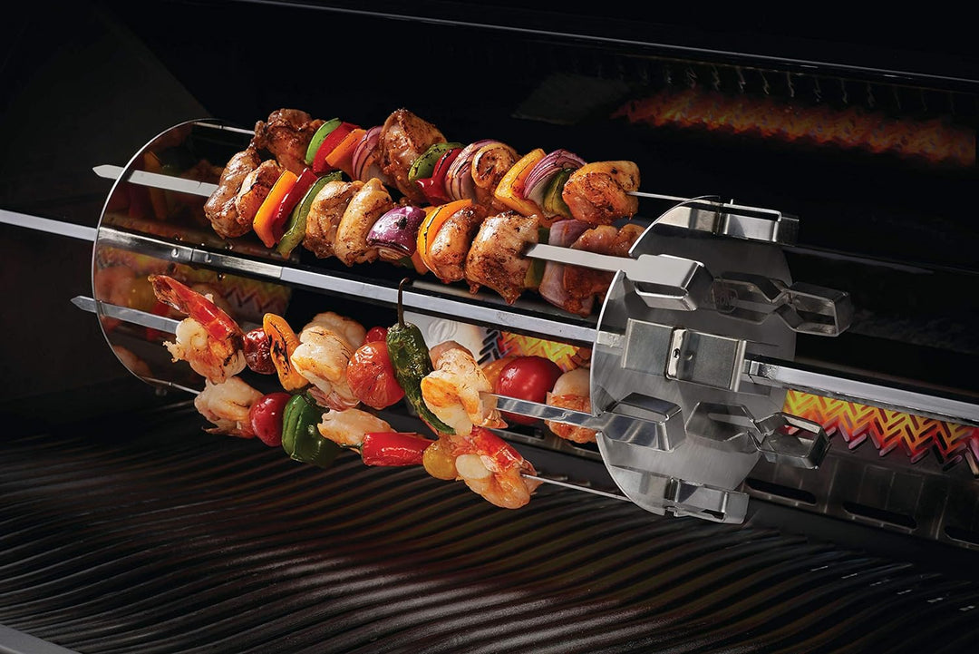 Napoleon 64008 Rotisserie Schaschlikspiesse Set Grillzubehör Edelstahl