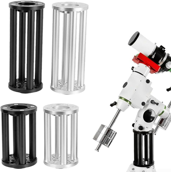 Äquatoriale Halterungs-Verlängerungssäule, 200 mm/300 mm Aluminiumlegierung, Booster-Abschnitt für a