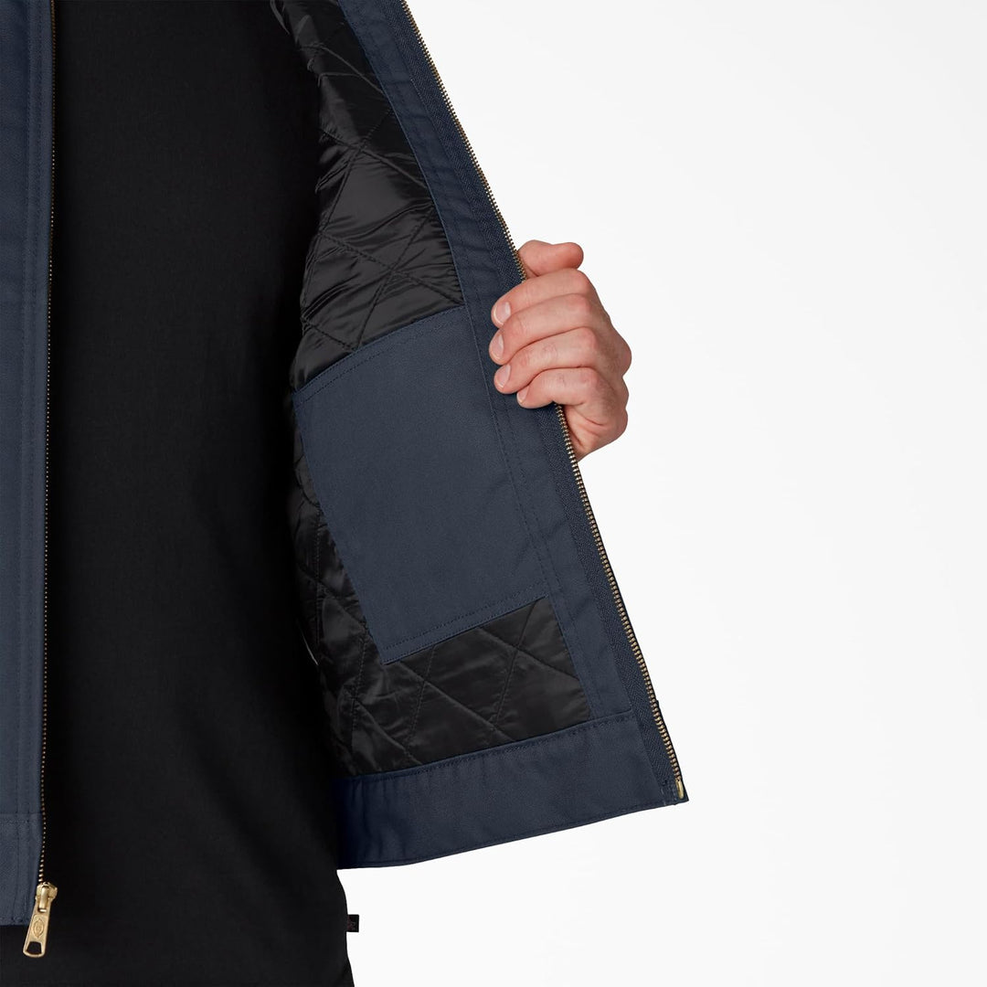 Dickies Herren LND Eisenhower Jk Jacke M Tall dunkles marineblau, M Tall dunkles marineblau