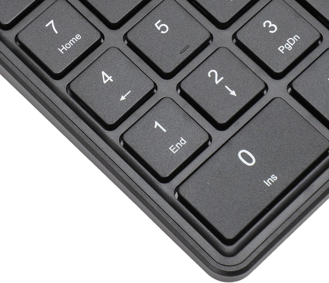 VBESTLIFE Kabellose Zifferntastatur, Bluetooth 4.2 und Kabellose 2,4 G-Dual-Modi-Zifferntastatur mit