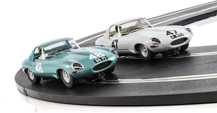 Scalextric c3898 a Legends Jaguar E 1963 International Trophy Auto