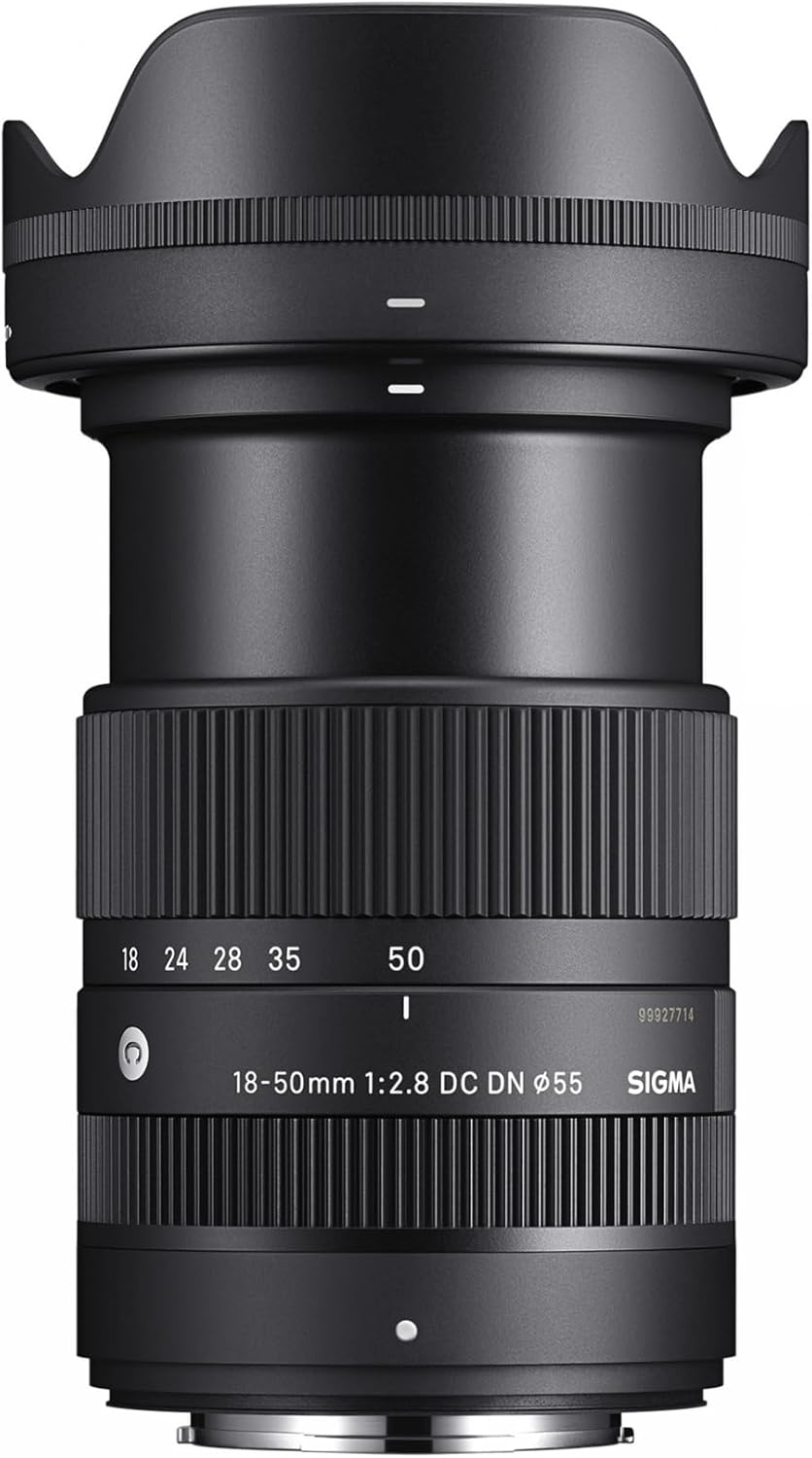 SIGMA Objectif 18-50mm f/2.8 DC DN Contemporary Compatible Avec Fuji X Nur Objektiv, Nur Objektiv