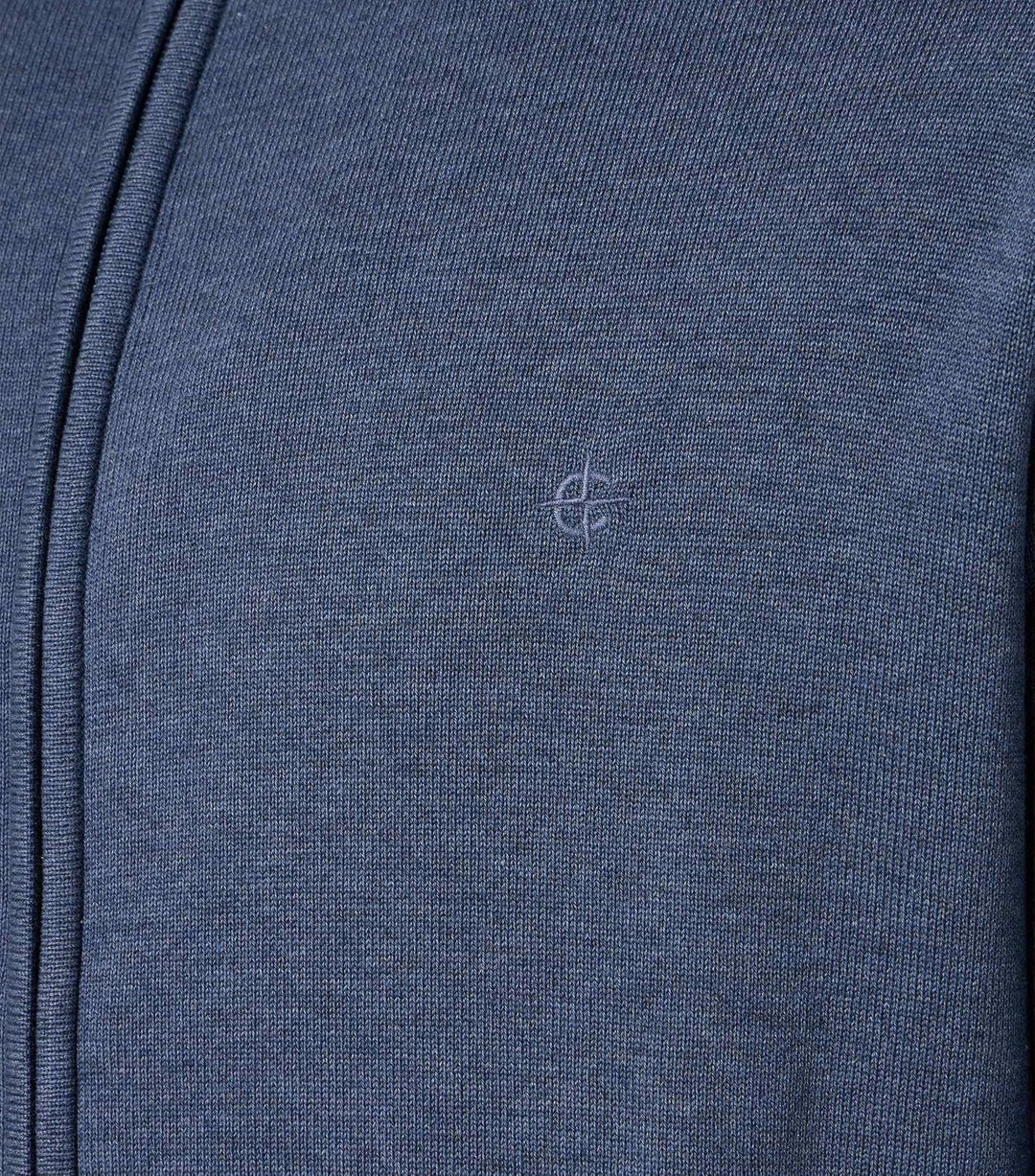 CASAMODA Strickjacke Uni, S Dunkles Mittelblau