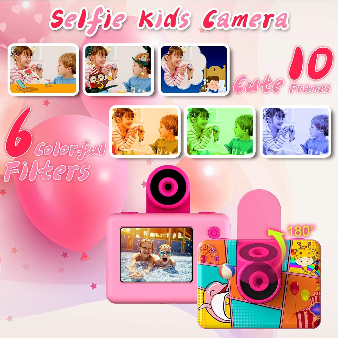 CHAKEYAKE Kinderkamera, 20MP 1080P HD Kinder Kamera Unterwasser, Digitalkamera Unterwasserkamera Kin