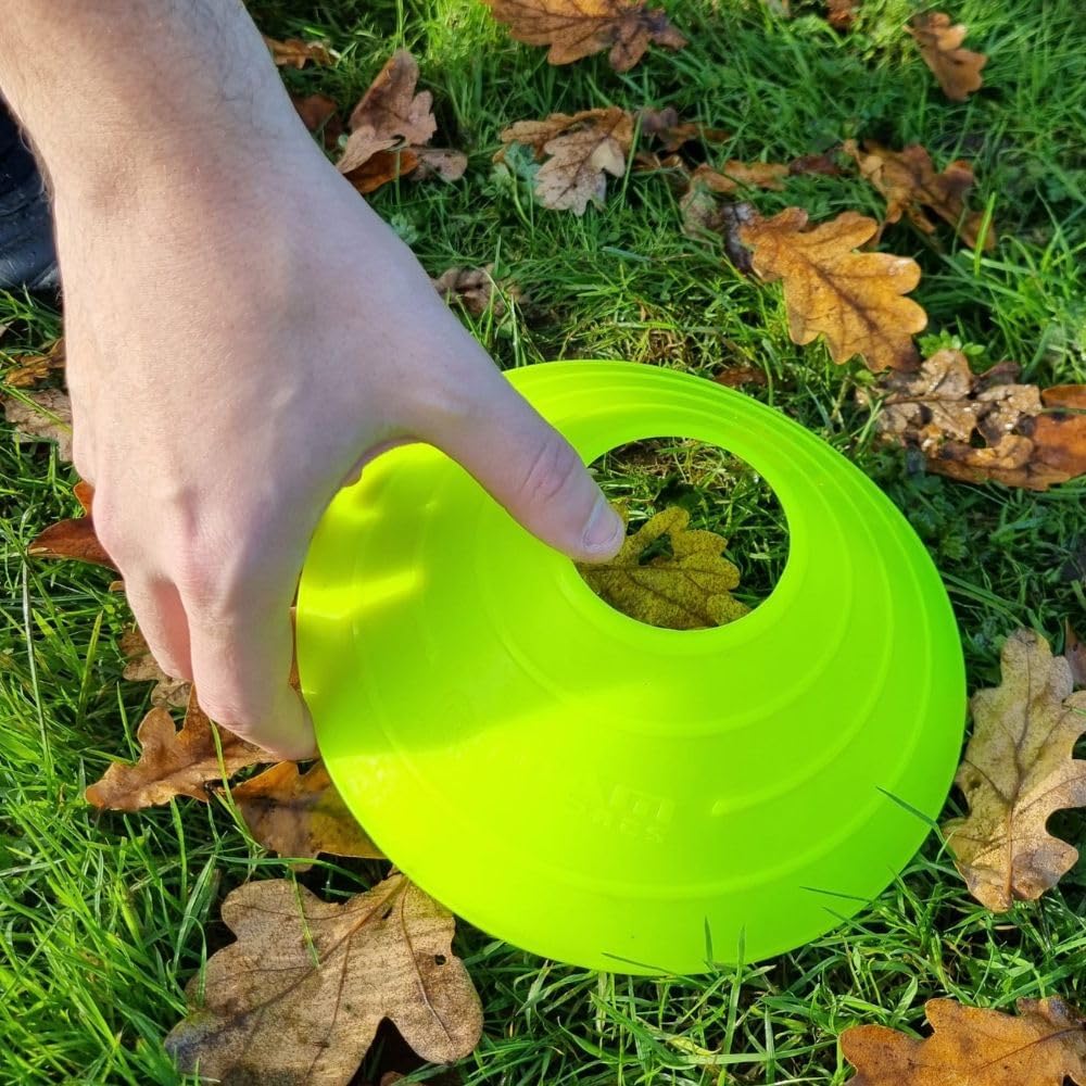 RAM Sports - Top Koordinationstraining Set für Indoor Outdoor Training - 6X Hürden, 5m Trainingsleit