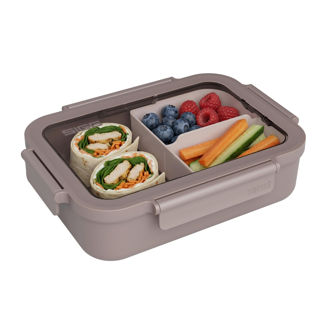 Sigg - NIMO Lunchbox L Dusk - Auslaufsicher - Trenner - Mikrowellen- & Spülmaschinengeeignet - BPA-f