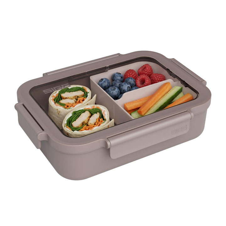 Sigg - NIMO Lunchbox L Dusk - Auslaufsicher - Trenner - Mikrowellen- & Spülmaschinengeeignet - BPA-f