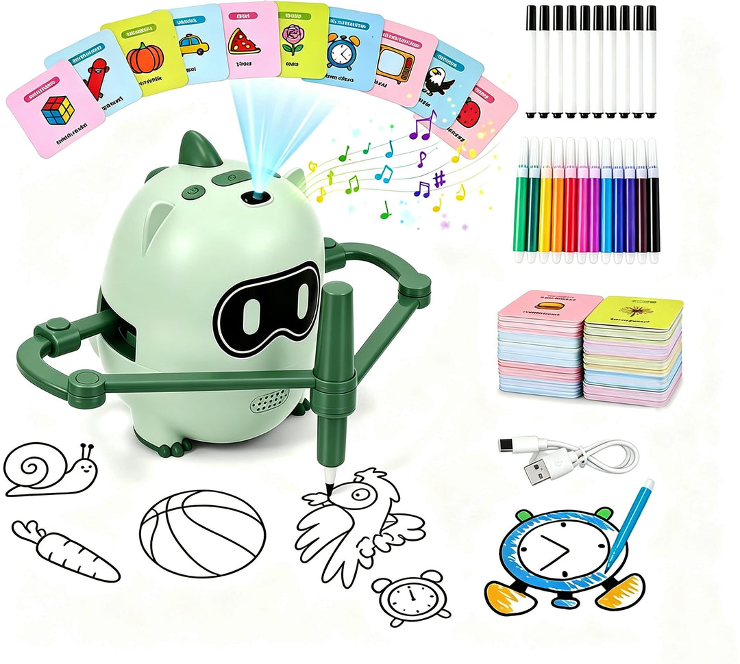 Zeichenroboter für Kinder mit Kameraerkennung &amp; Englische Sprachbegleitung