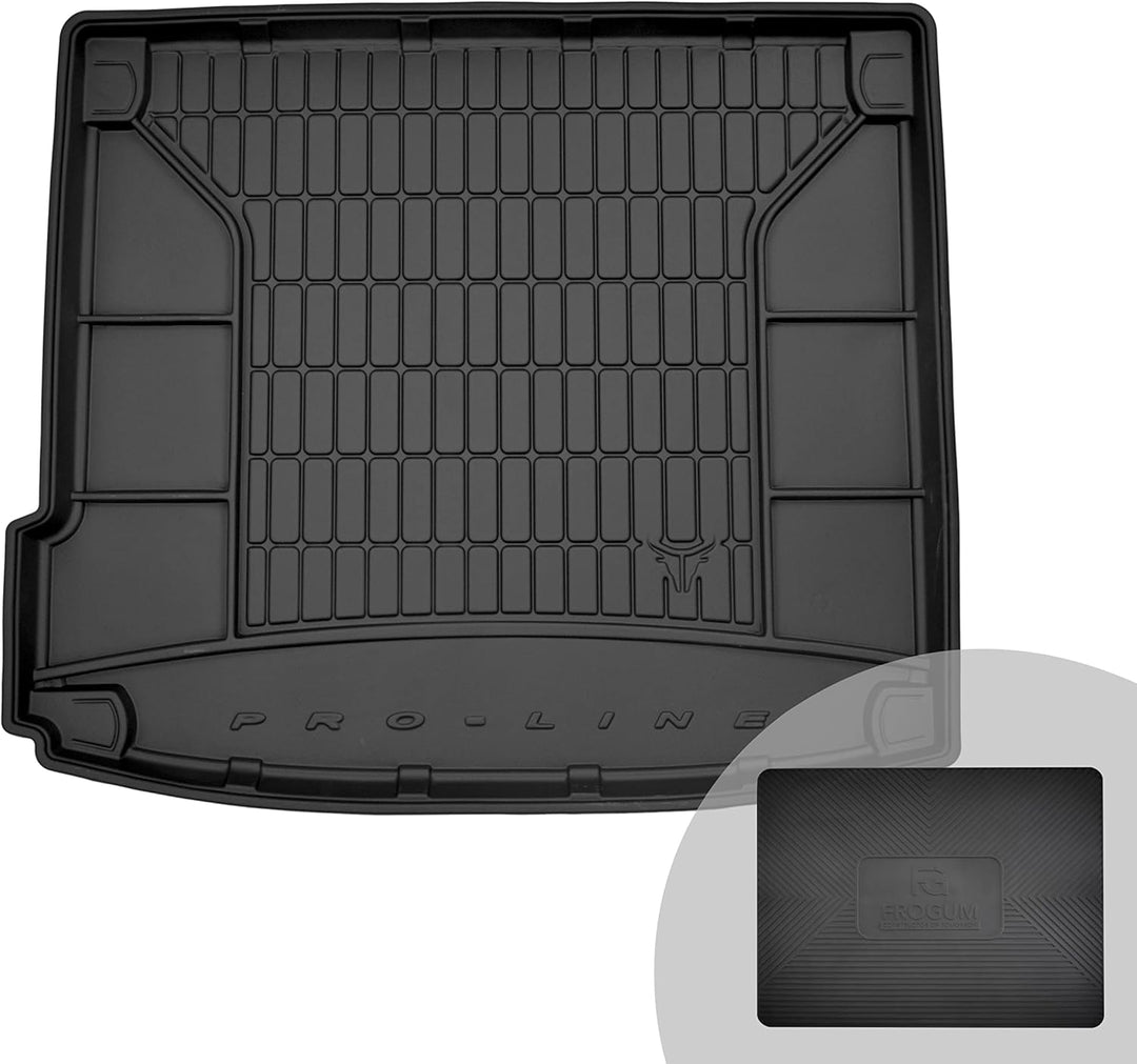 FROGUM ProLine 3D Gummimatte Exklusive Auto Kofferraummatte Kofferraumwanne für BMW X6 E71 2007-2014