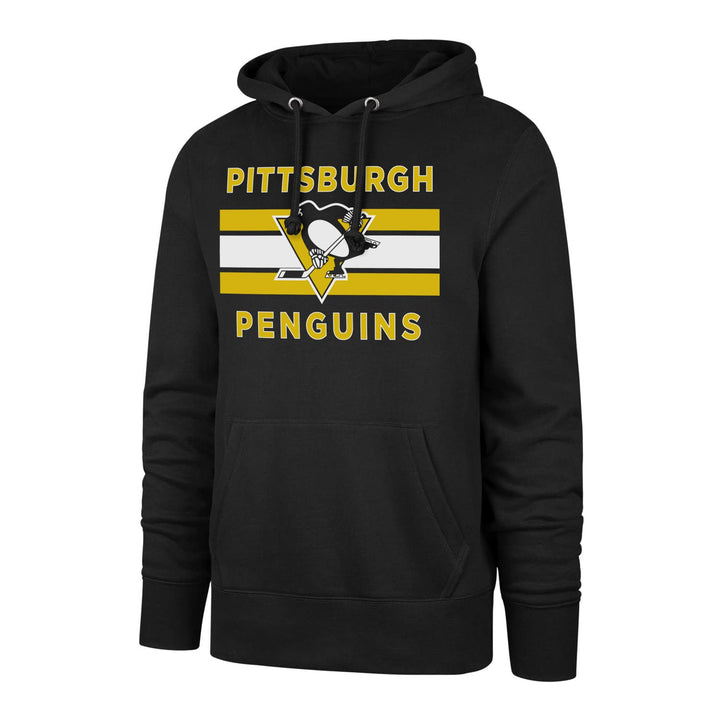 NHL Pittsburgh Penguins Hoody Vintage Burnside Kaputzenpullover Hooded Sweater Pullover Schwarz M, M