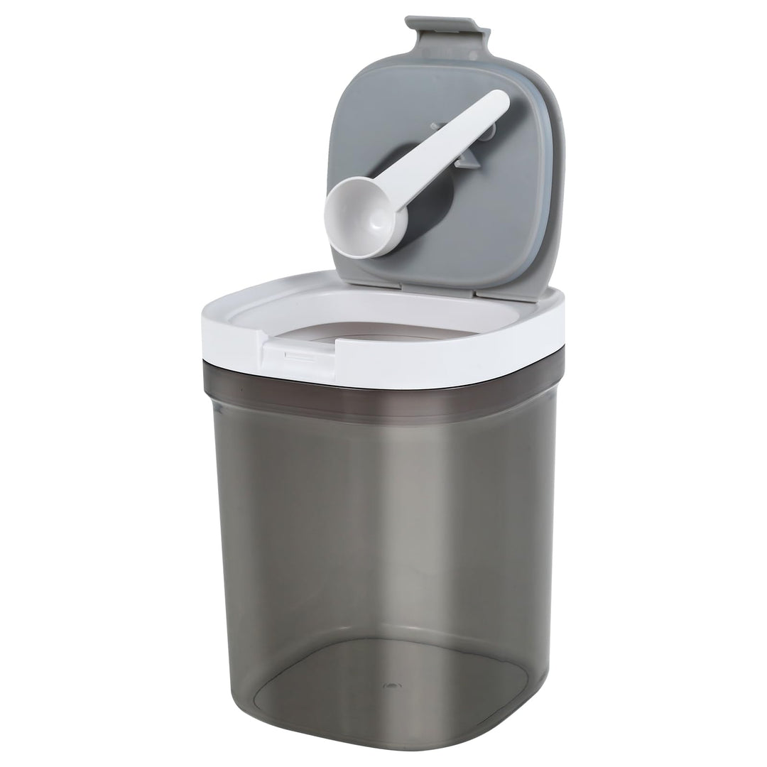 1300ml Kaffeedose,Kunststoff Lebensmittel Lagerung Container mit luftdichten Deckel und Löffel,Dauer