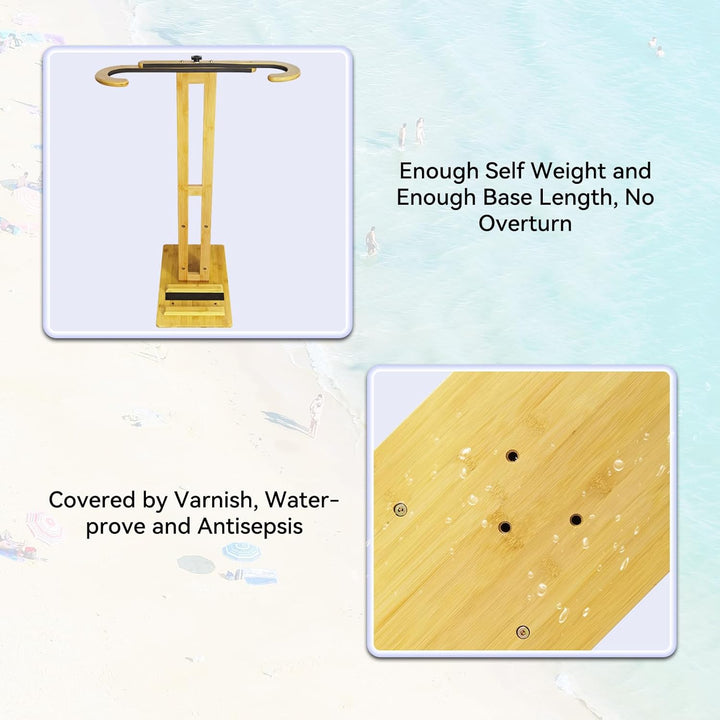 TWO STONES Paddle Board Rack Aufbewahrung, vertikaler Surfbrett-Ständer, Surfbrett-Rack für wandfrei