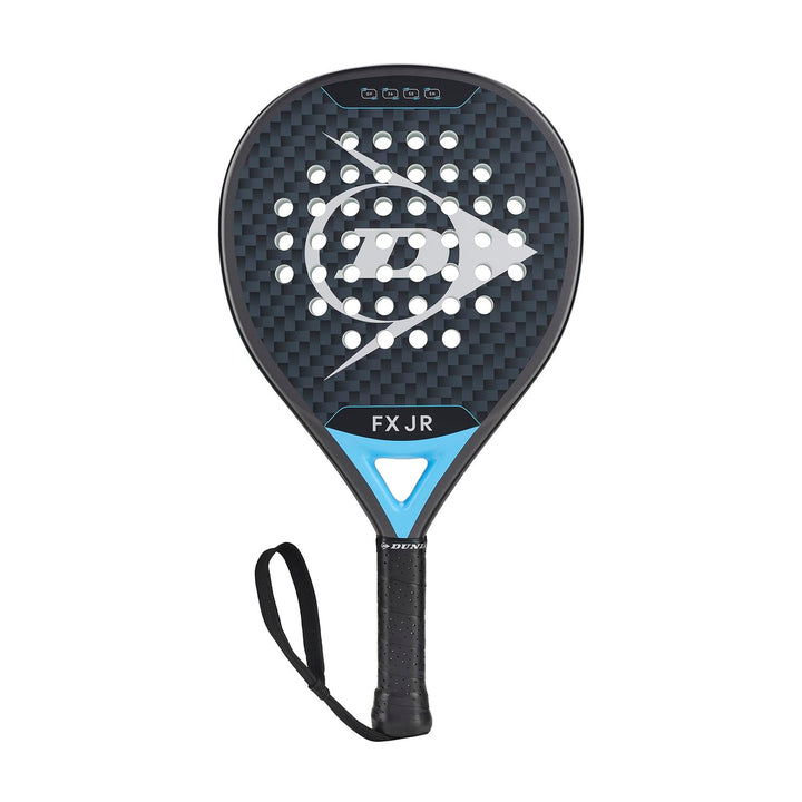 Dunlop FX Padel Schläger – Graphit- und Carbonrahmen – Für Junioren, Anfänger und Fortgeschrittene S
