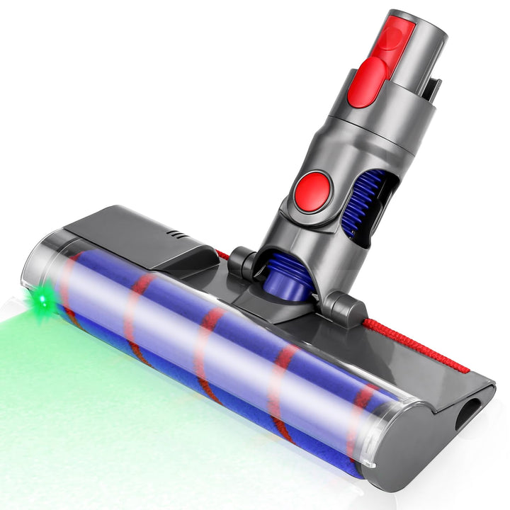 Elektrische Bürste kompatibel für Dyson V7, V8, V10, V11, V15, Zubehör Bodenbürste mit Direktantrieb