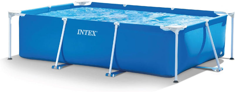 Intex Rectangular Frame Pool -Aufstellpool - 300 x 200 x 75 cm, Blau 300 x 200 x 75 cm