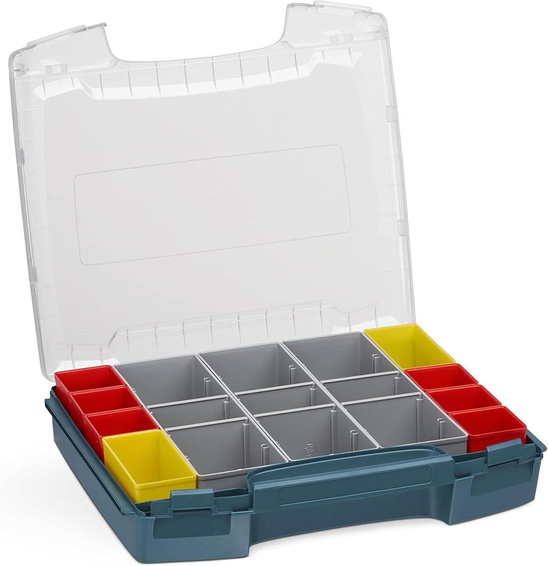 Bosch Sortimo Insetboxenset professional blau| i-BOXX 72 3er Set mit Insetboxen A3, H3 & I3 | Für i-