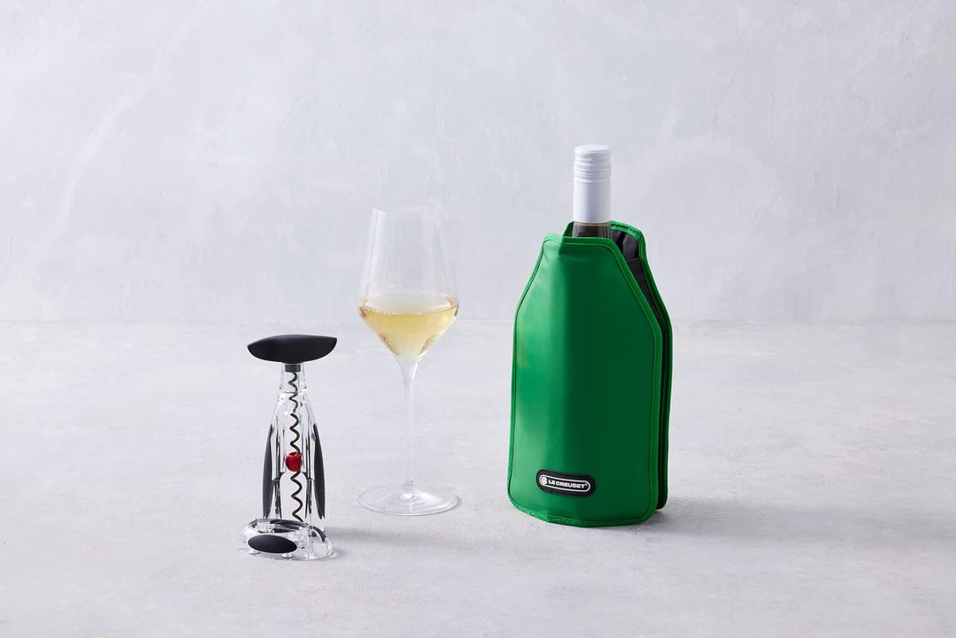Le Creuset, Aktiv-Weinkühler für Wein oder Champagner, Wasserabweisender Stoff, WA-126, Bamboo, 4930
