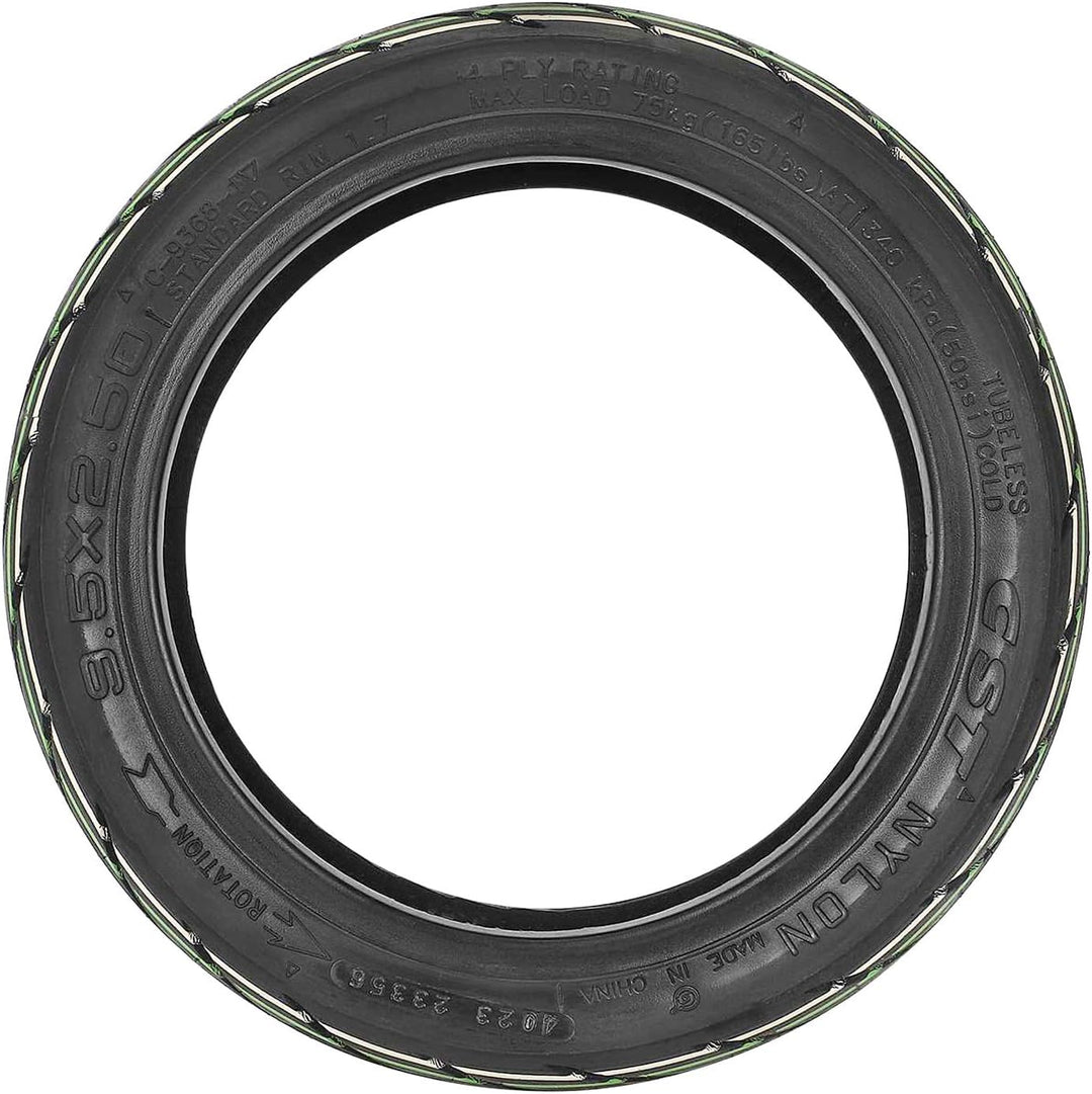 9,5 x 2,50 Selbstreparierende Reifen für NIU KQi3 Sports/Pro/Max Elektroroller, 9,5 Zoll Tubeless Re