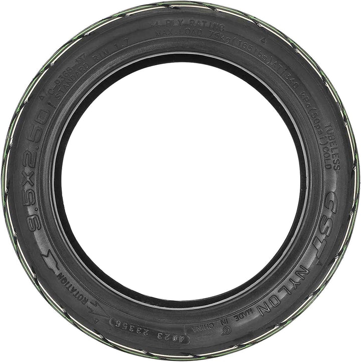 9,5 x 2,50 Selbstreparierende Reifen für NIU KQi3 Sports/Pro/Max Elektroroller, 9,5 Zoll Tubeless Re