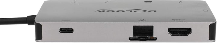 Delock USB C HUB/Thunderbolt 3 Adapter / 9 in 1 Dockingstation mit HDMI 4K / VGA/USB 3.1 mit PD 3.0