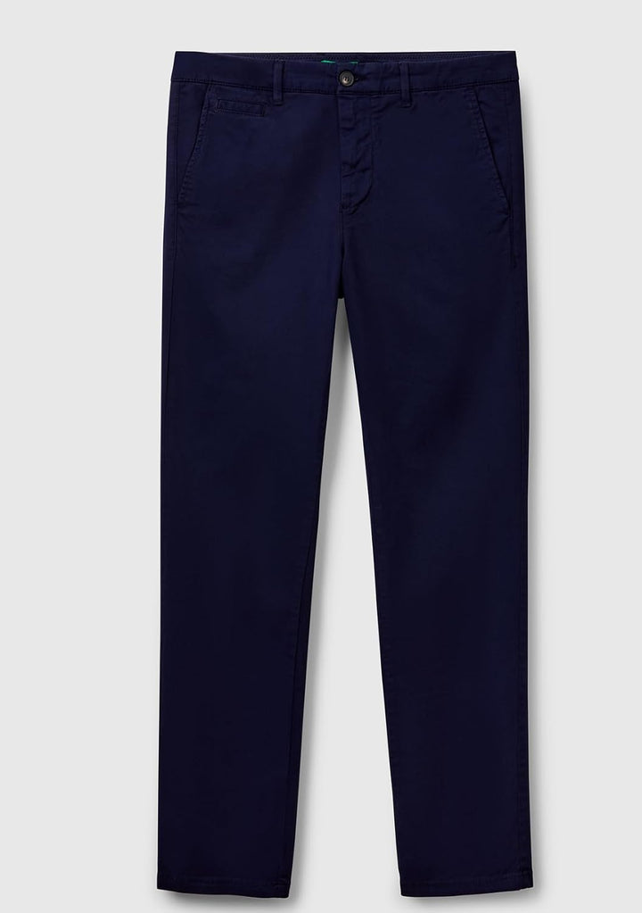 United Colors of Benetton Herren Hose 42 Dunkelblau 016, 42 Dunkelblau 016