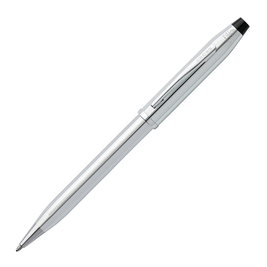 Cross Century II Kugelschreiber (Strichstäke M, Schreibfarbe: schwarz, inkl. Premium Geschenkbox) Gl