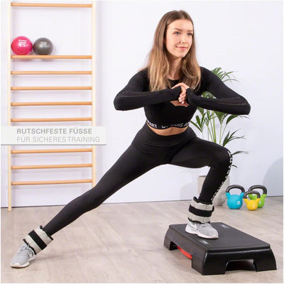 Sport-Tec Stepp Brett Stepper Aerobic Studio Fitness Step Board 2-Fach verstellbar