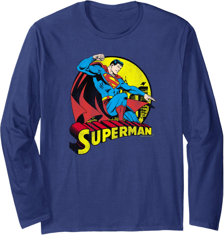 Superman Big Blue Langarmshirt