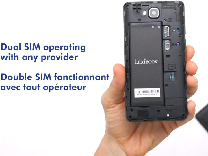 LEXIBOOK Tablet Telefon, Smartphone für Tweens und Teens, mit Kindersicherung, Zeitmanagement, Andro