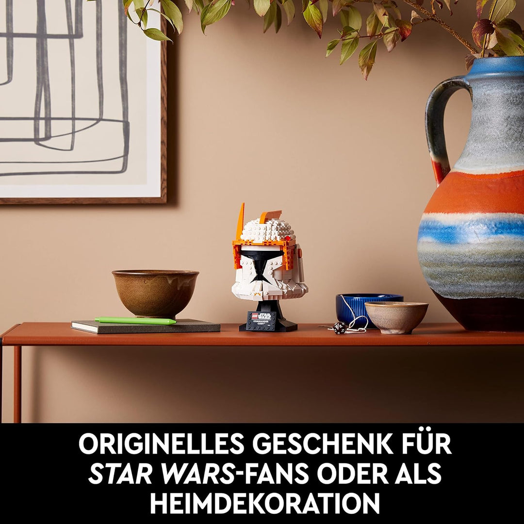 LEGO 75350 Star Wars Clone Commander Cody Helm Set für Erwachsene, The Clone Wars Erinnerungsstück d