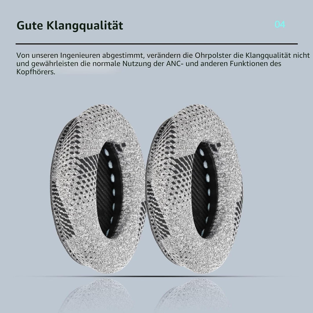Cooling-Gel QuietComfort 35 / QC 35ii Ersatz-Ohrpolster für Bose Kopfhörer, Kompatibel mit Bose QC45
