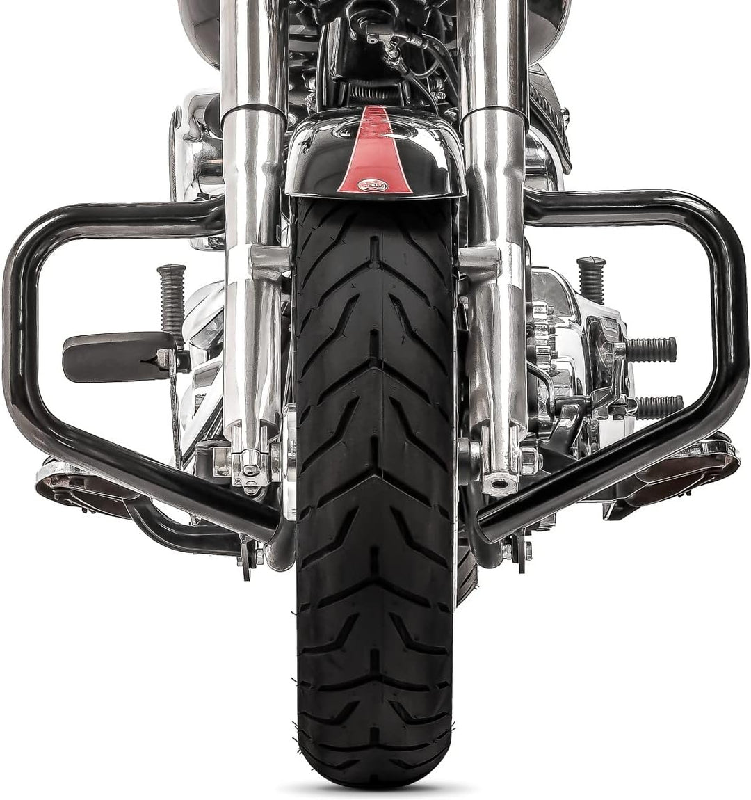 Sturzbügel Mustache für Harley Davidson Softail 2000-2017 schwarz