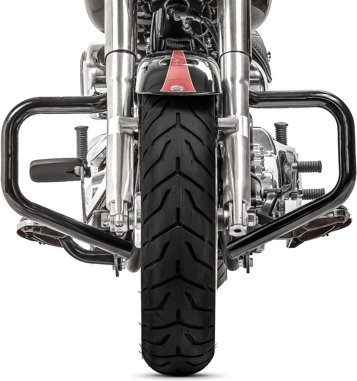 Sturzbügel Mustache für Harley Davidson Softail 2000-2017 schwarz