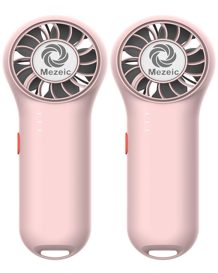 Mini Handventilator, Tragbarer Taschenventilator mit Umhängeband Ultraleichte Wiederaufladbare Venti