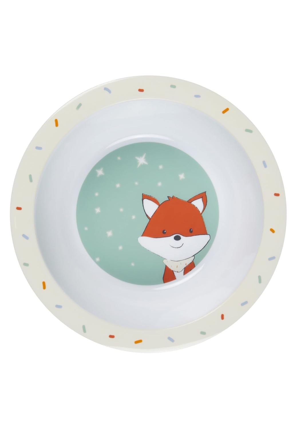 Sterntaler Geschirrset Fuchs Filou - rutschfester Teller mit Unterteilung, Henkeltasse, Breischale,
