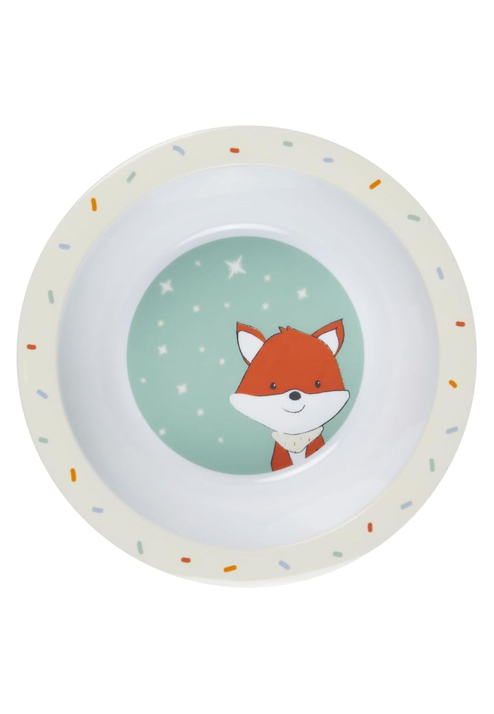 Sterntaler Geschirrset Fuchs Filou - rutschfester Teller mit Unterteilung, Henkeltasse, Breischale,