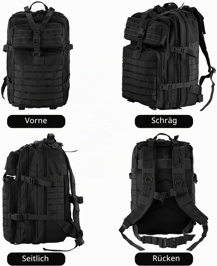 aiGear 45L Taktischer Rucksack/Militär Rucksack | Wasserdichter Grosse Kapazität | für Männer Frauen