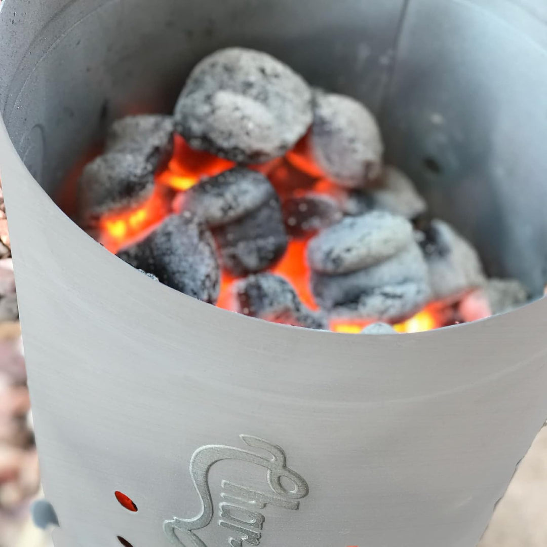 Char-Griller Holzkohlegrill Kaminanzünder mit Schnellentriegelung, 30,5 cm Original, Original