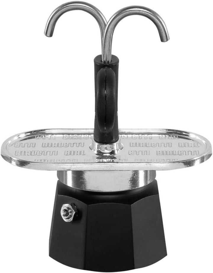 Bialetti 7302 0007302 Espressokocher, Aluminium, 2 Cups, Rot
