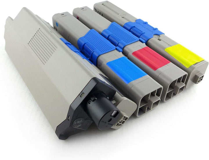 Green2Print Toner Toner-Set, 4 Kartuschen 1x 2200, 3X 1500 Seiten passend für Oki MC332DN, MC342DNW,