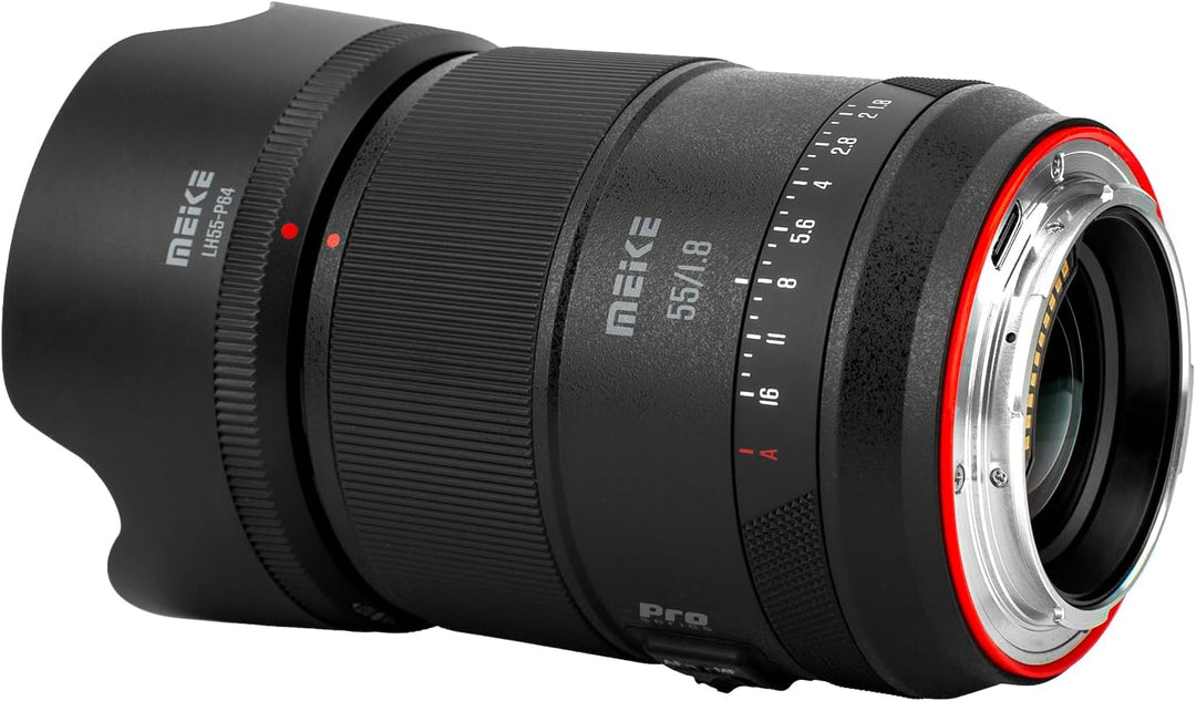 Meike 55 mm F1.8 Autofokus grosse Blende STM Vollformat Standard Prime Portrait Objektiv kompatibel