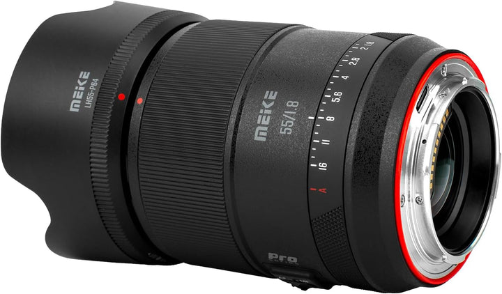 Meike 55 mm F1.8 Autofokus grosse Blende STM Vollformat Standard Prime Portrait Objektiv kompatibel