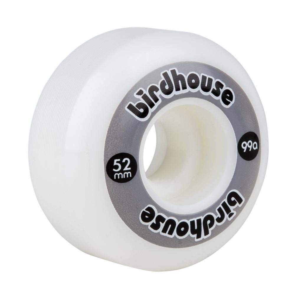 Birdhouse Grau Logo 99A - 52Mm Skateboard Rolle (One Size, Grau)