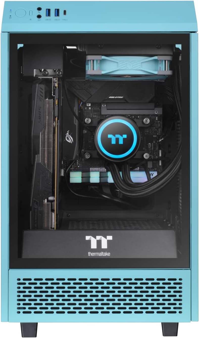 Thermaltake TOUGHFAN 12 Turquoise High Static Pressure Radiator Fan (Single Fan Pack) Leise-Gehäuse-