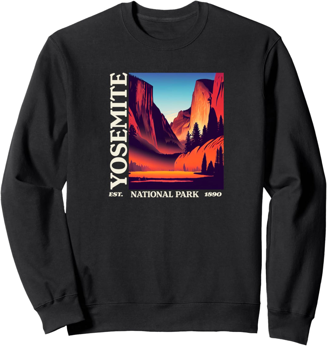 Yosemite Tee – Retro Vintage Yosemite National Park Sweatshirt