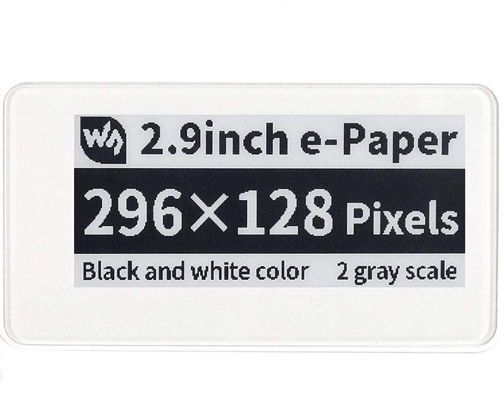 IBest 2.9inch Passive NFC-Powered e-Paper Black/White e-Ink Display, No Battery Required, Wireless P