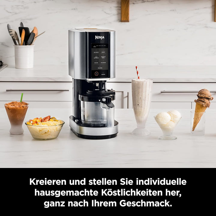 Ninja Creami Eismaschine [NC300EU] Eiscreme, Gelato, Milchshake, Sorbet, Smoothie-Bowls, 7 Programme