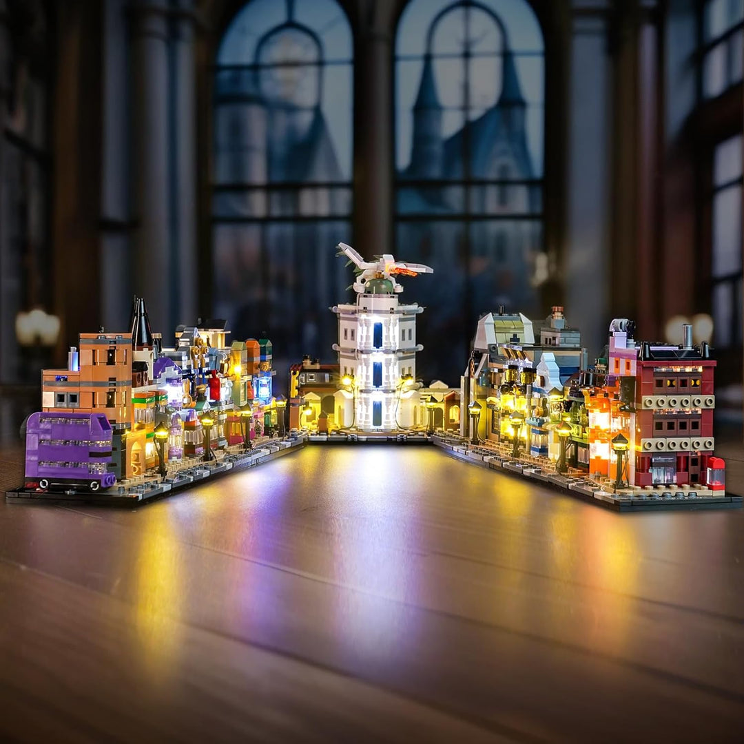 Led Licht Set Kompatibel mit Lego Diagon Alley Wizarding Shops (Kein Modell), Dekorationsbeleuchtung
