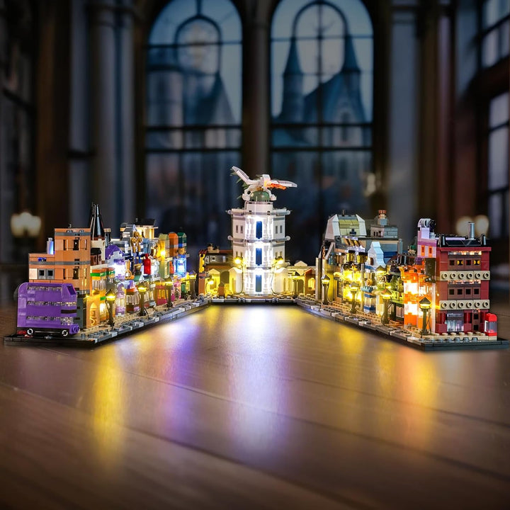 Led Licht Set Kompatibel mit Lego Diagon Alley Wizarding Shops (Kein Modell), Dekorationsbeleuchtung