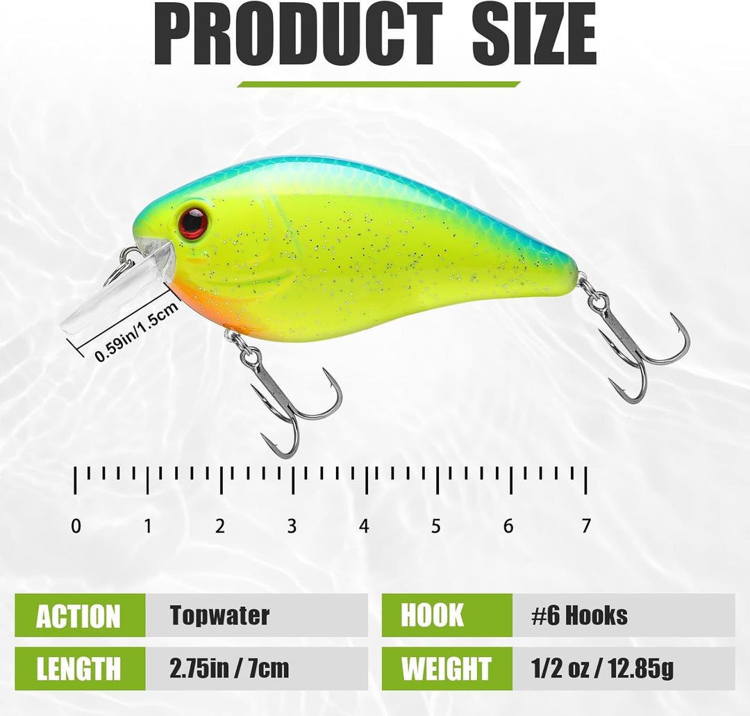 TRUSCEND Swimmax für Süss- und Salzwasser, Lebensechte Angelköder für Barsch, Forelle, Crappie, Zand